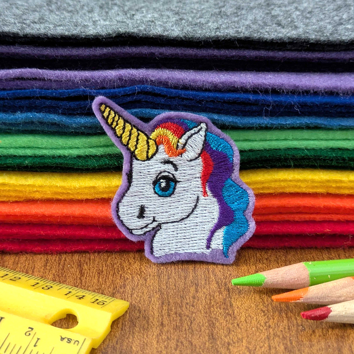 Felt Iron-On Patches