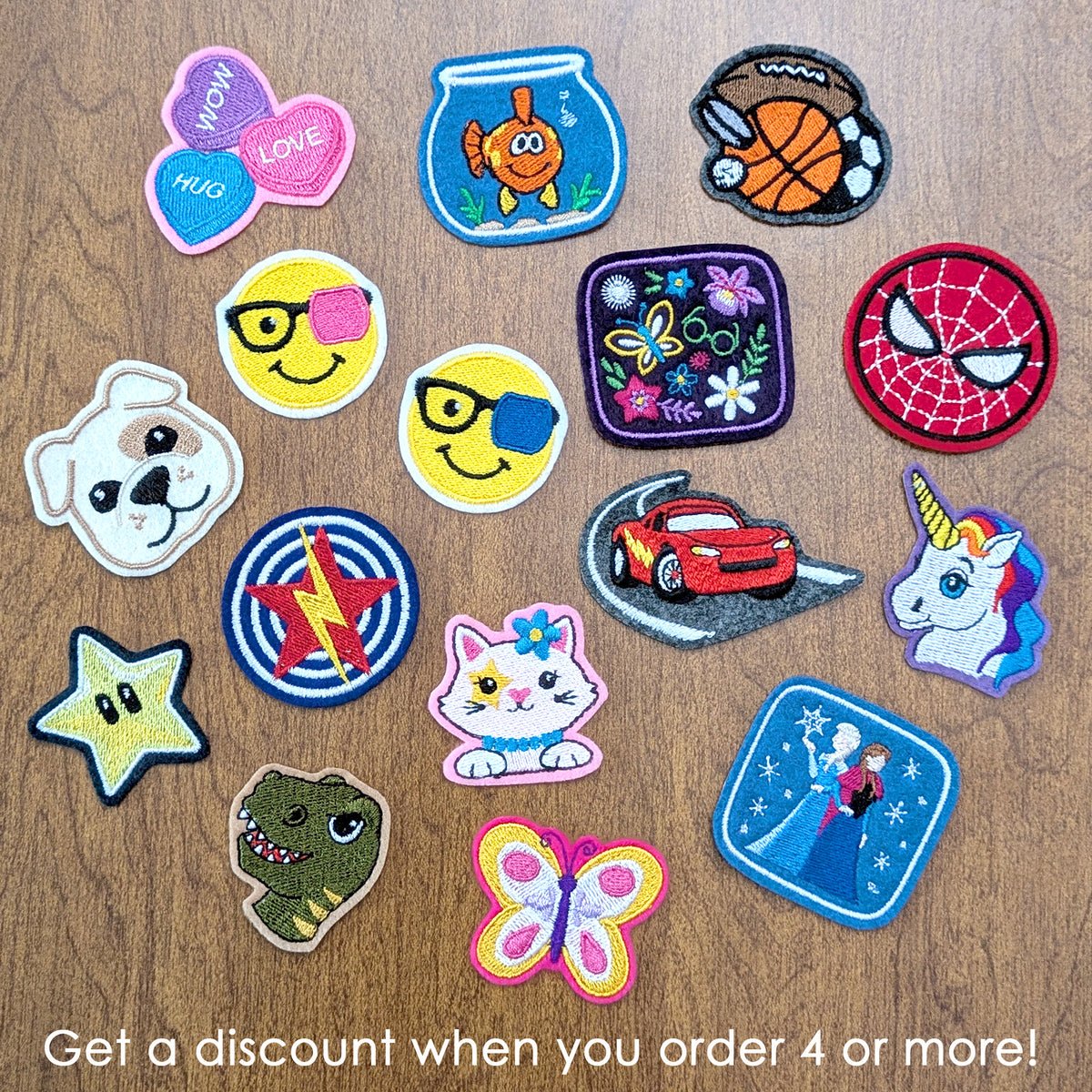 Felt Iron-On Patches