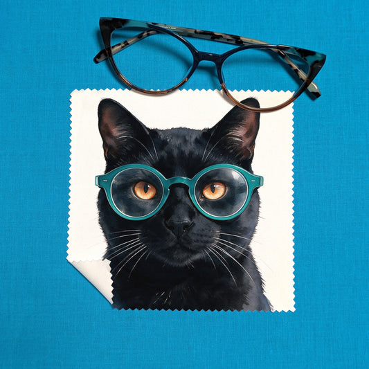Lens Cloth - Cats Wearing Eyeglasses