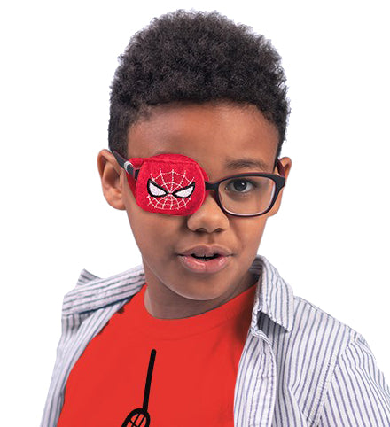 Child Eyeglass Patch - Spider