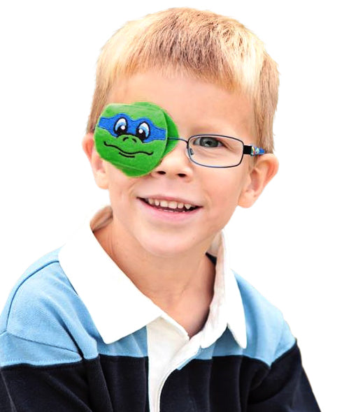 Child Eyeglass Patch - Turtle