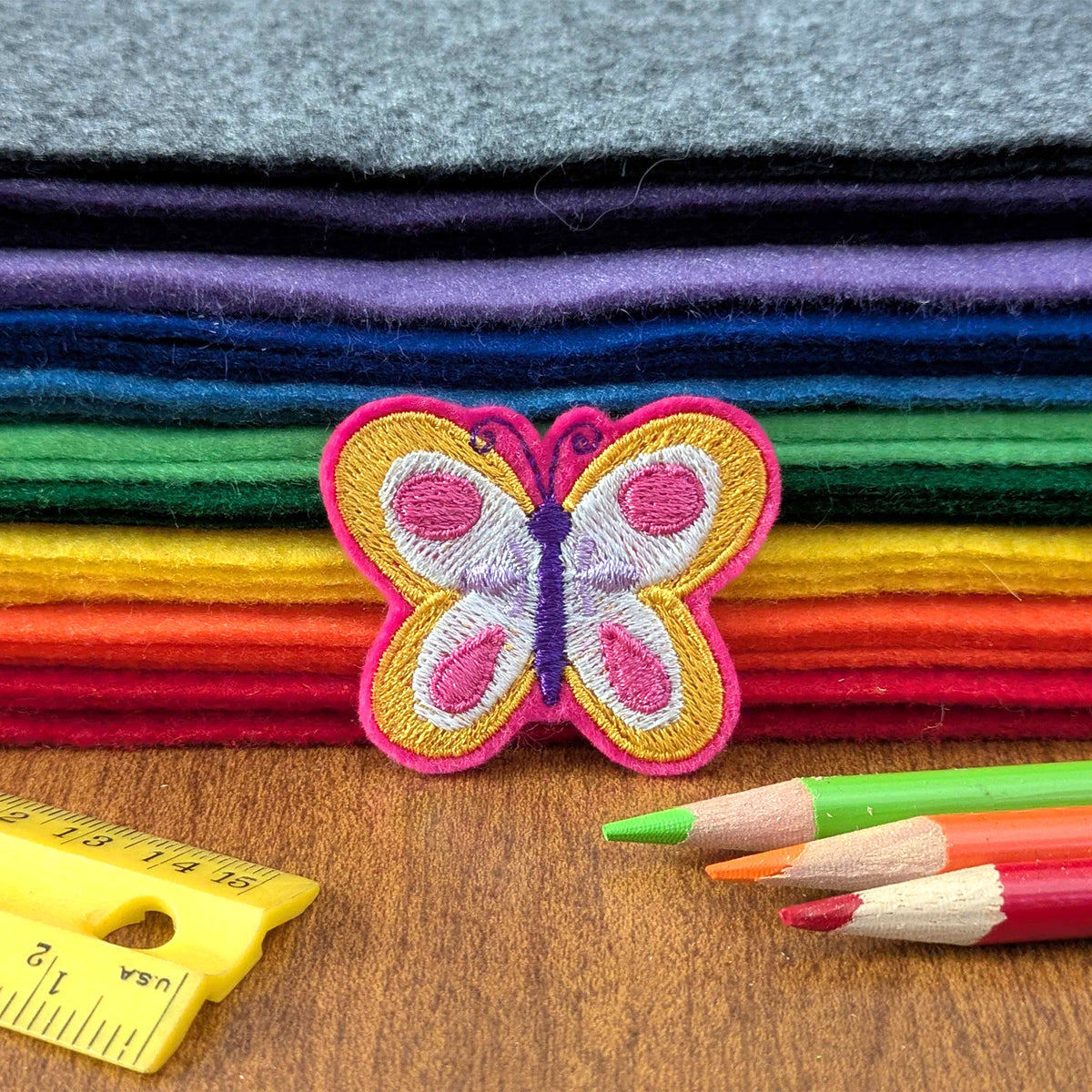 Felt Iron-On Patches