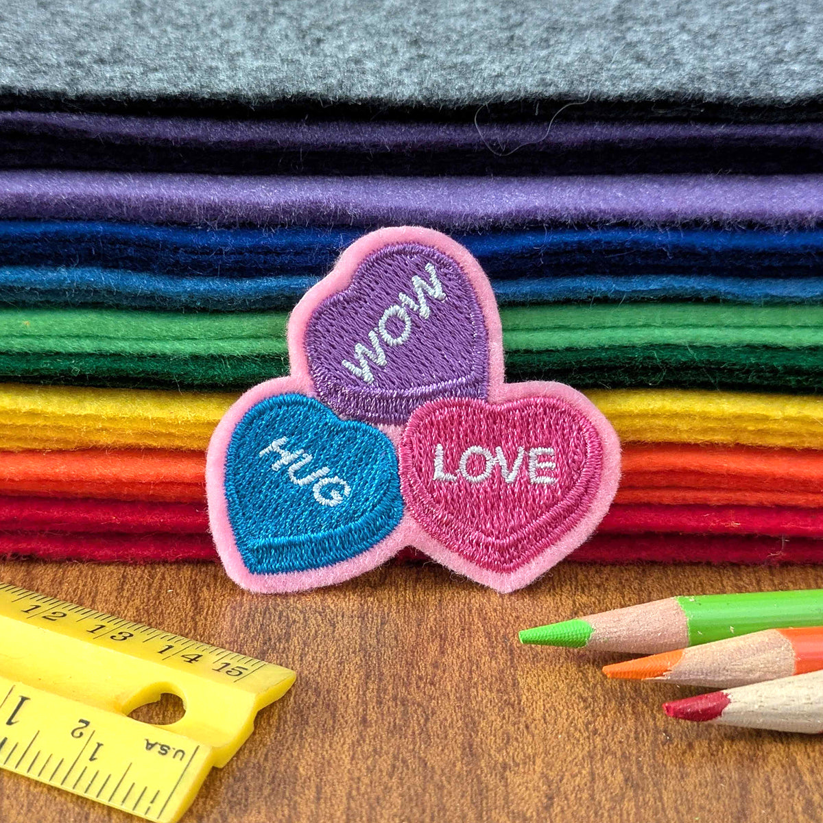 Felt Iron-On Patches