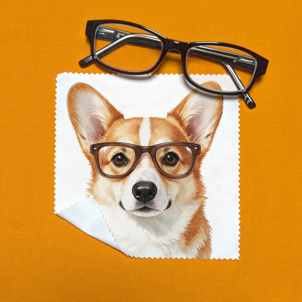 Lens Cloth — Dogs Wearing Eyeglasses