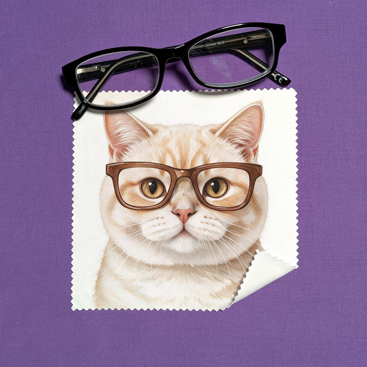 Lens Cloth - Cats Wearing Eyeglasses