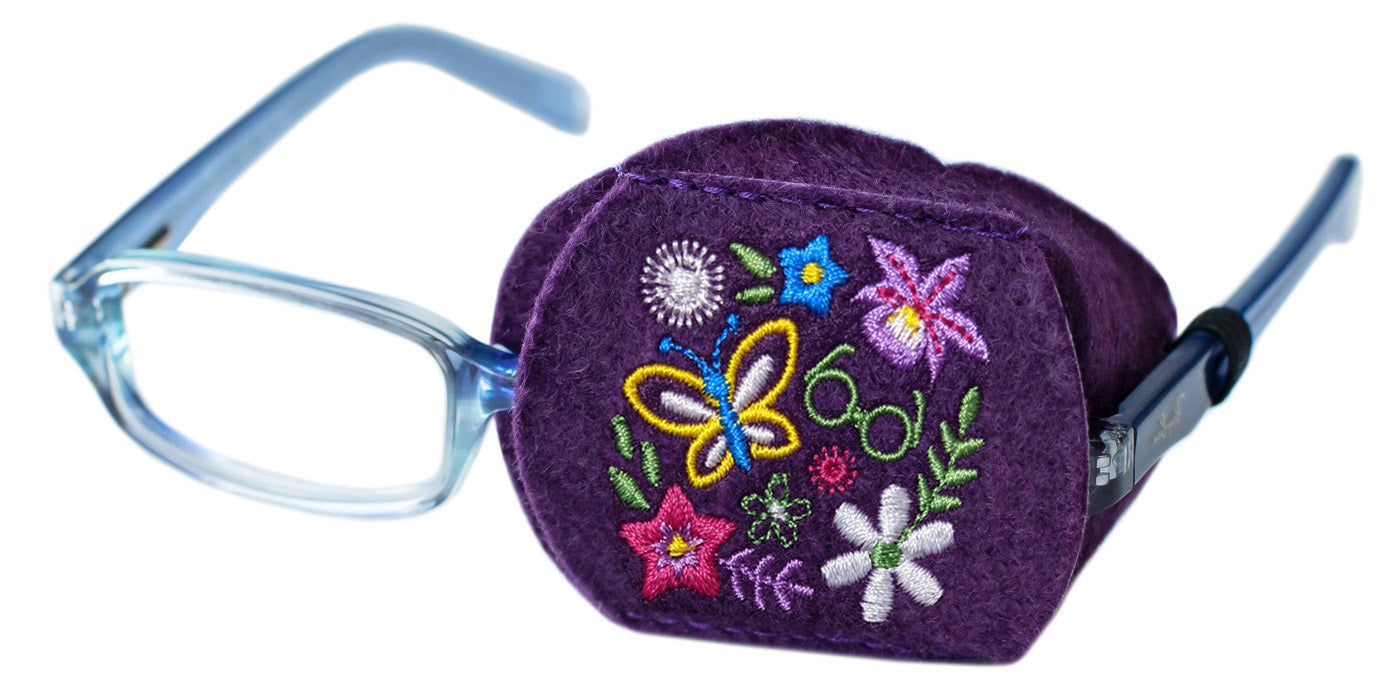 Child Eyeglass Patch - Springtime