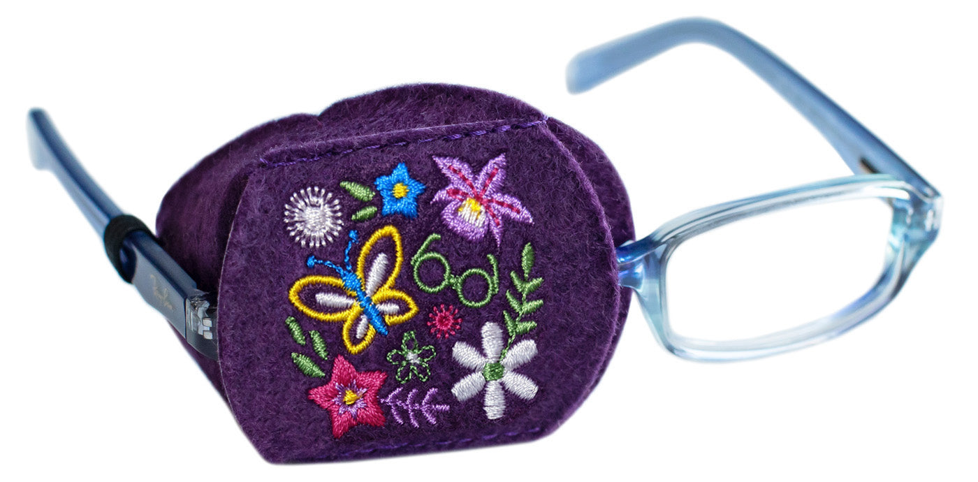 Child Eyeglass Patch - Springtime