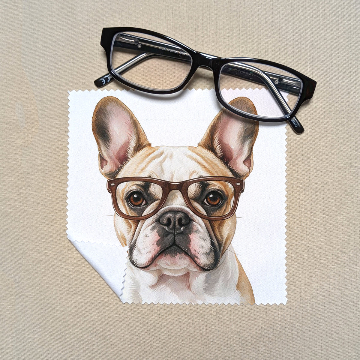 Lens Cloth — Dogs Wearing Eyeglasses