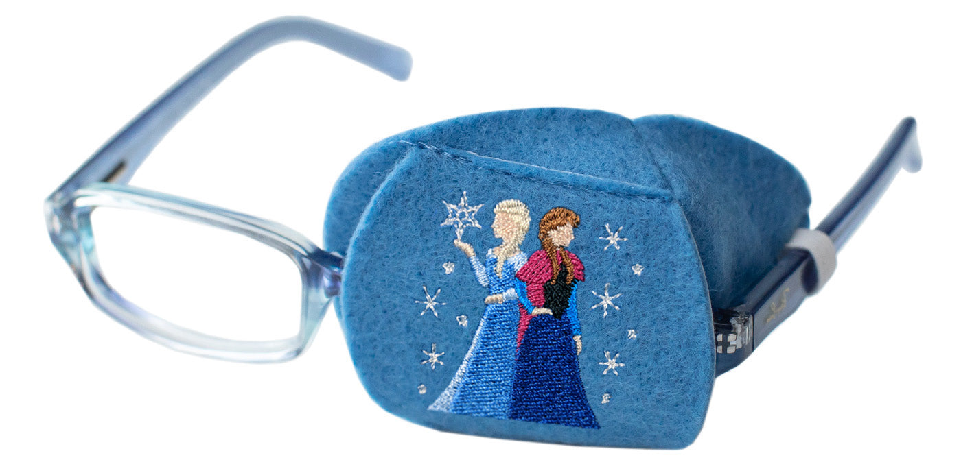 Child Eyeglass Patch - Sisters