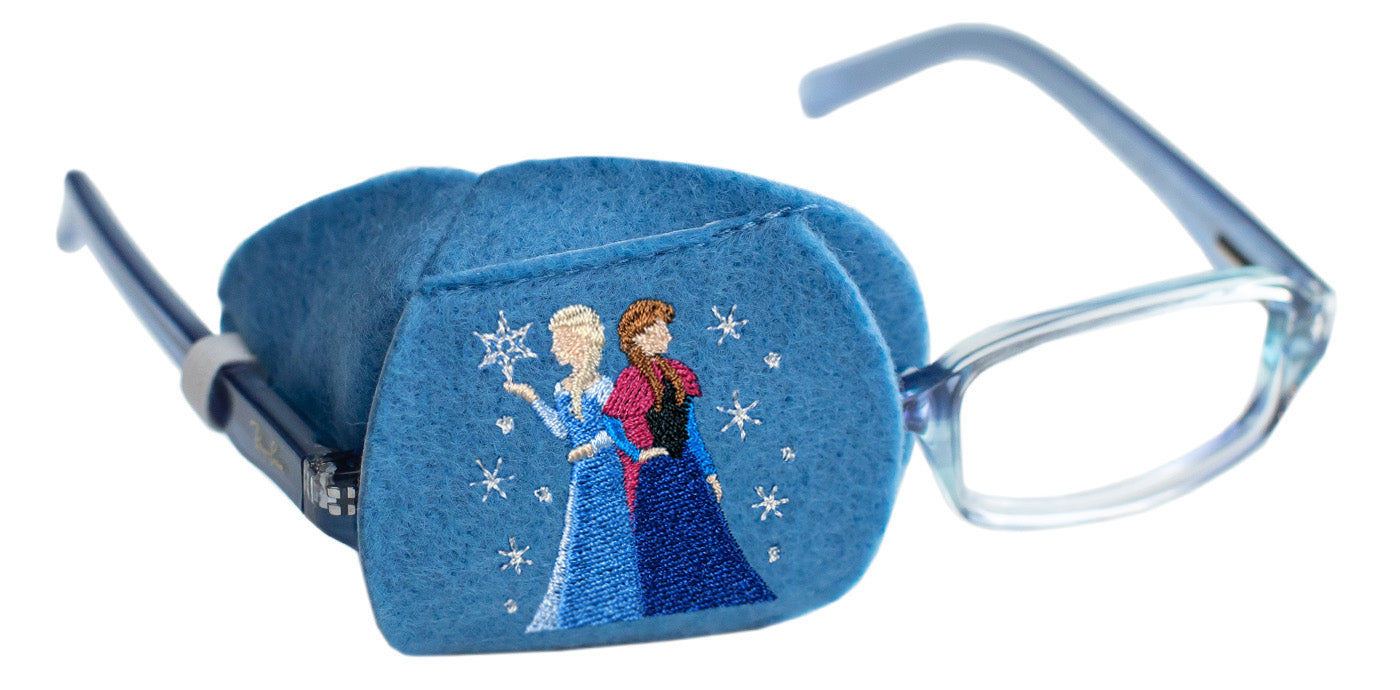 Child Eyeglass Patch - Sisters