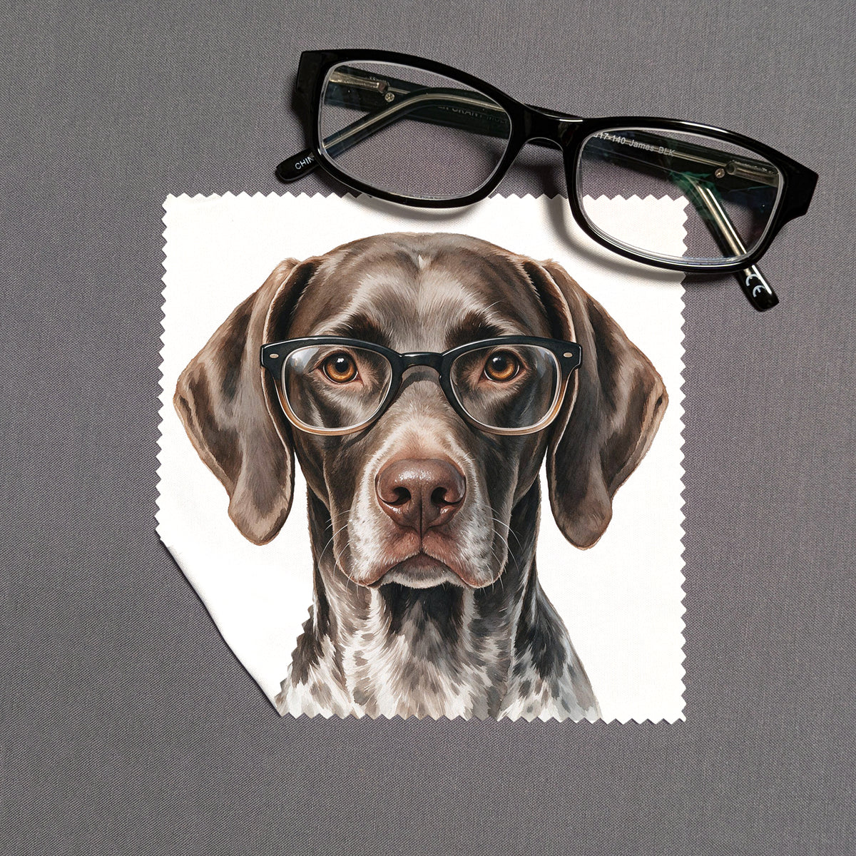 Lens Cloth — Dogs Wearing Eyeglasses