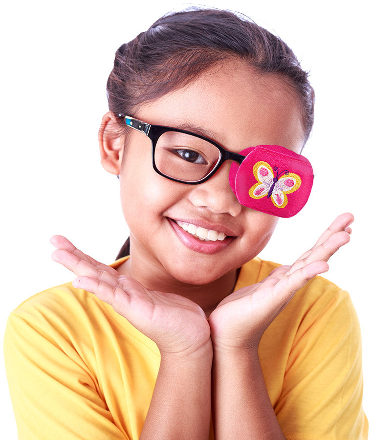 Child Eyeglass Patch - Butterfly