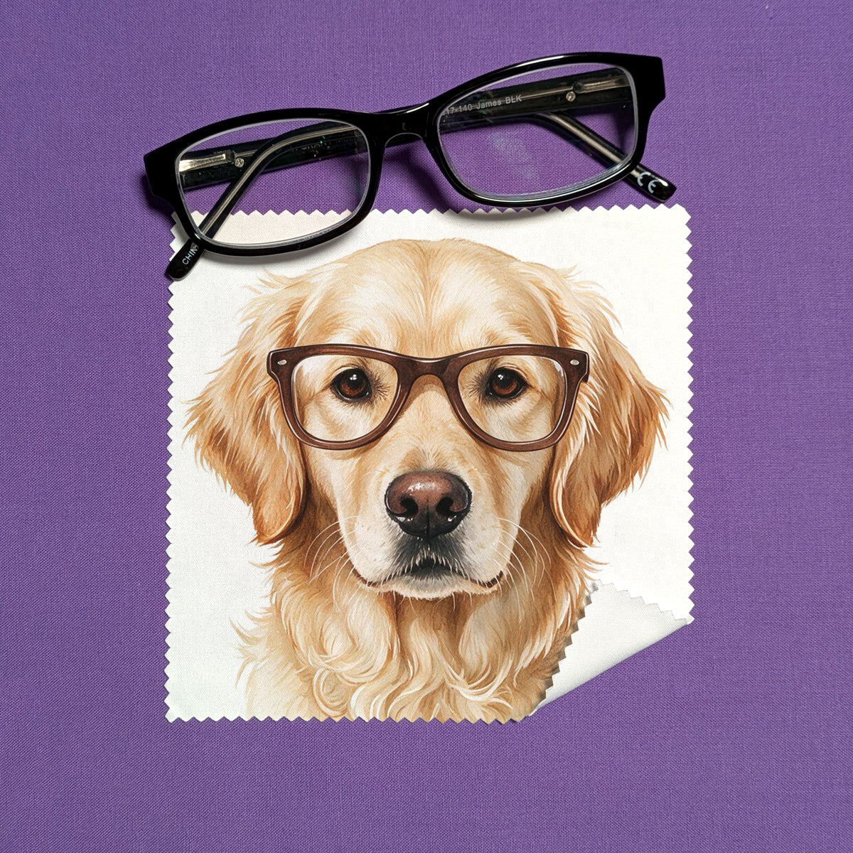 Lens Cloth — Dogs Wearing Eyeglasses