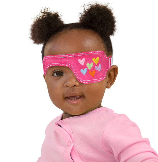 Baby Poggle Eye Patch - Hearts