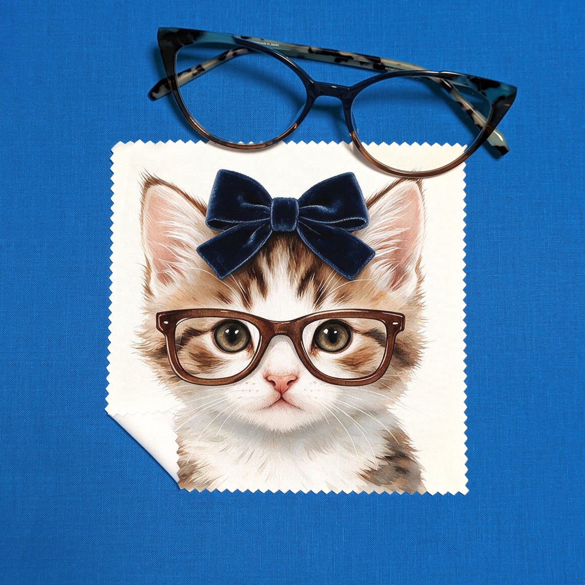 Lens Cloth - Cats Wearing Eyeglasses