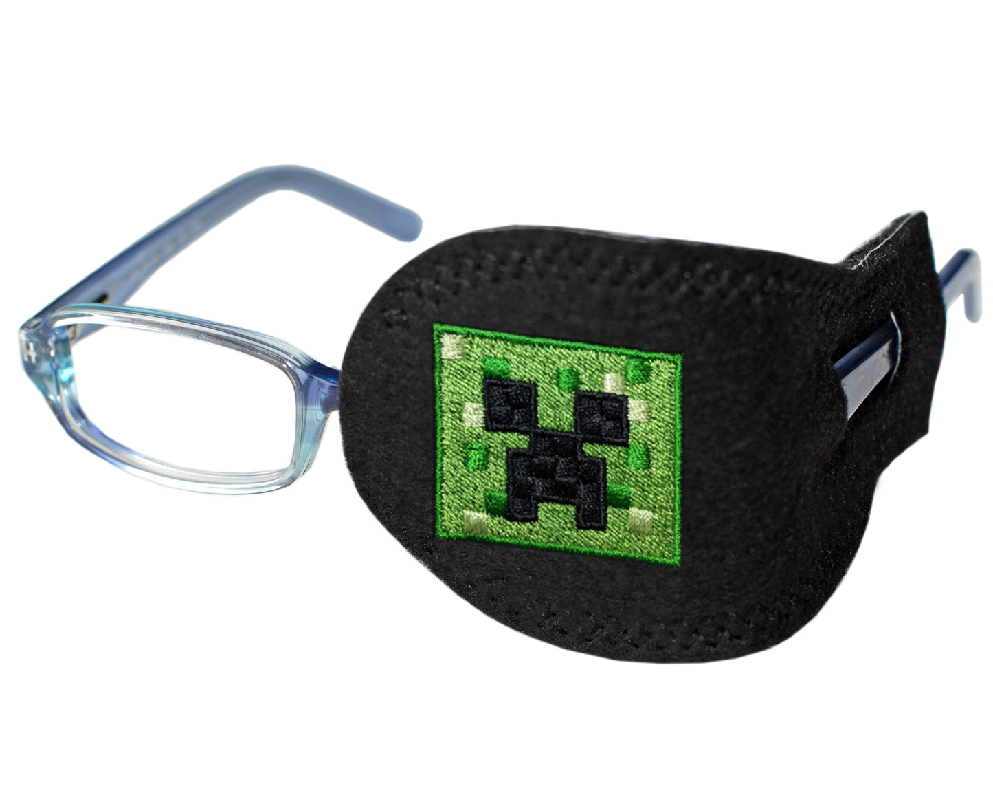 Child Pocket Patch - Block Head