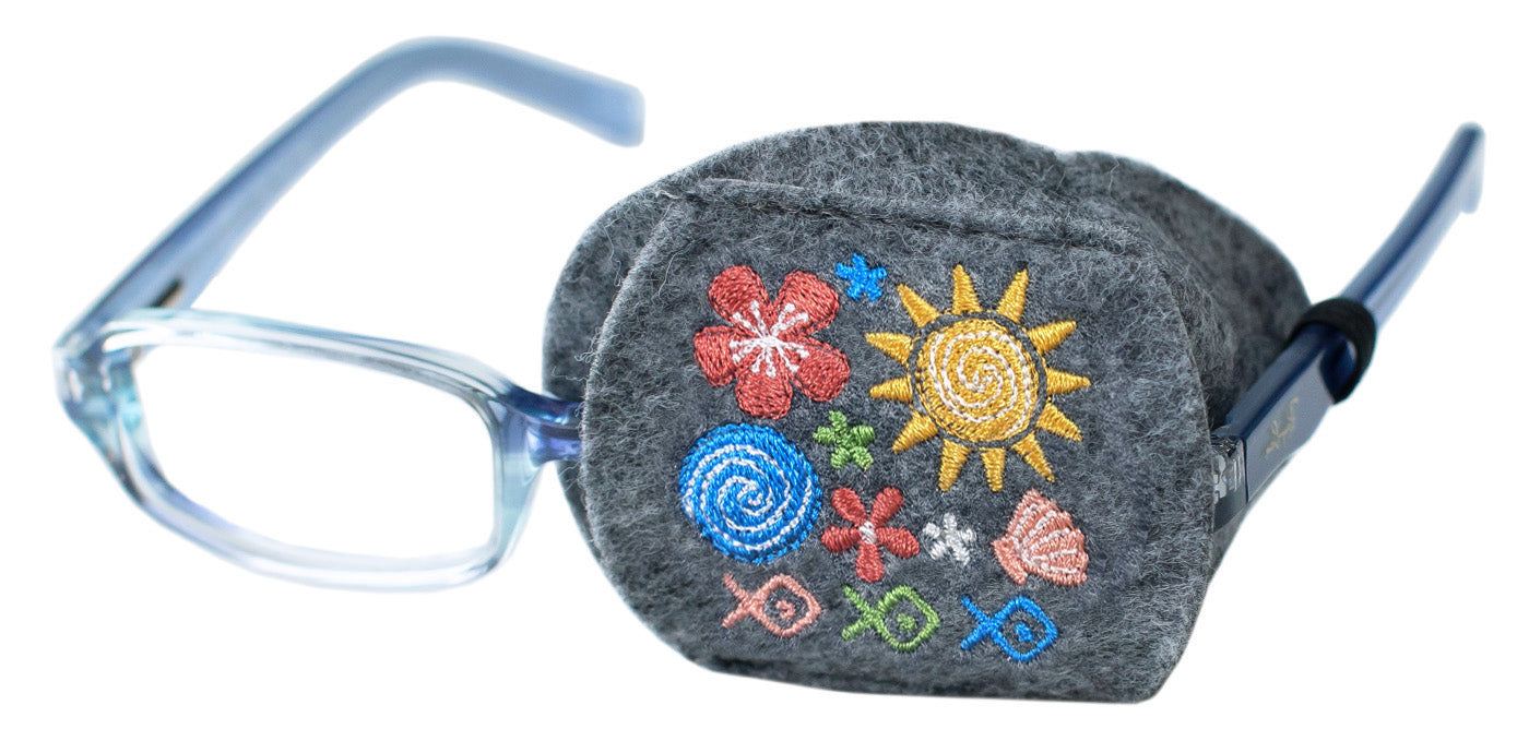 Child Eyeglass Patch - Summertime