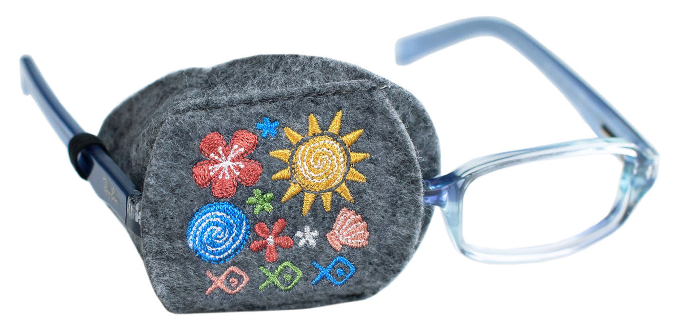 Child Eyeglass Patch - Summertime