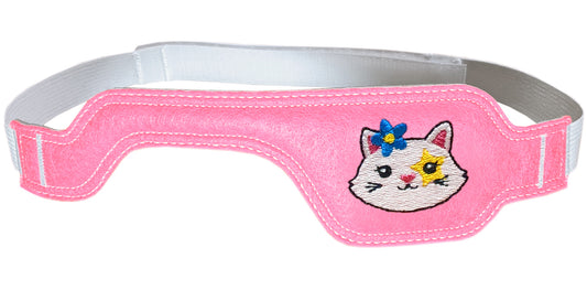Baby Poggle Eye Patch - Flower Kitty