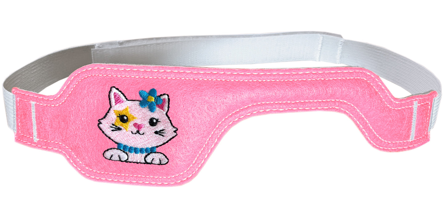 Child Poggle Eye Patch - Flower Kitty