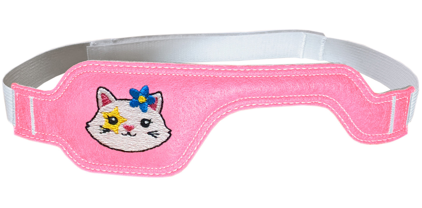 Baby Poggle Eye Patch - Flower Kitty