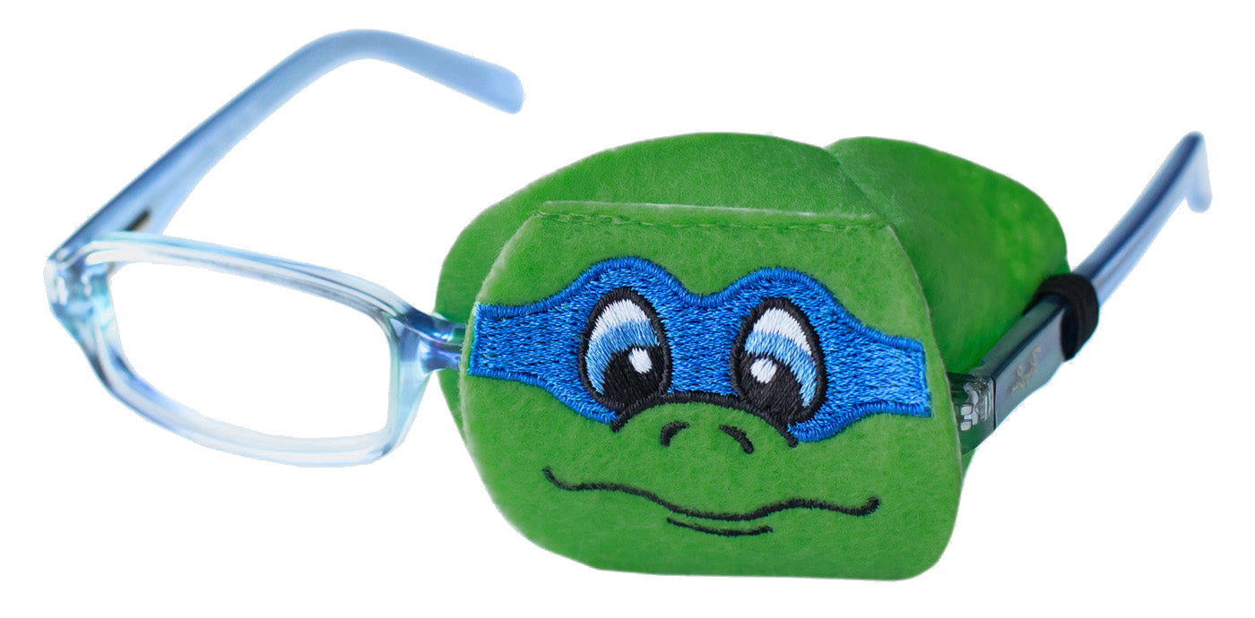 Child Eyeglass Patch - Turtle