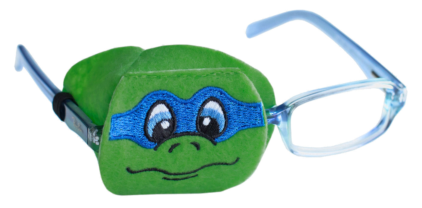 Child Eyeglass Patch - Turtle