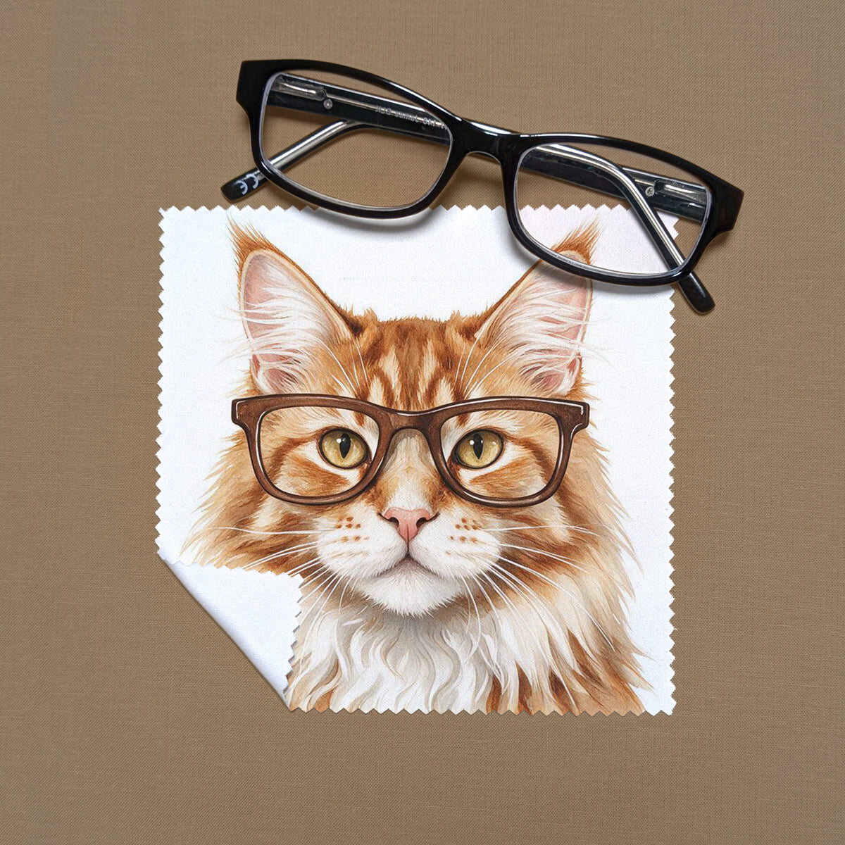 Lens Cloth - Cats Wearing Eyeglasses
