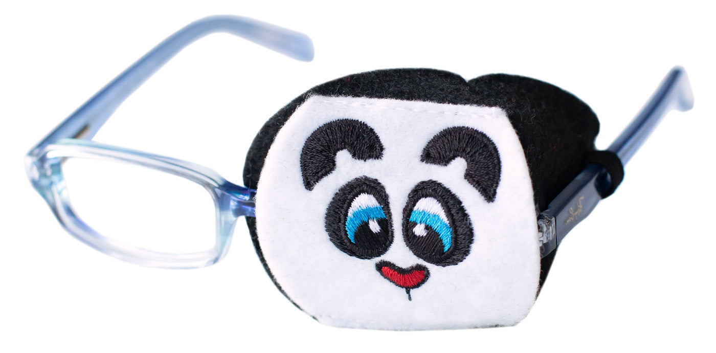 Child Eyeglass Patch - Panda