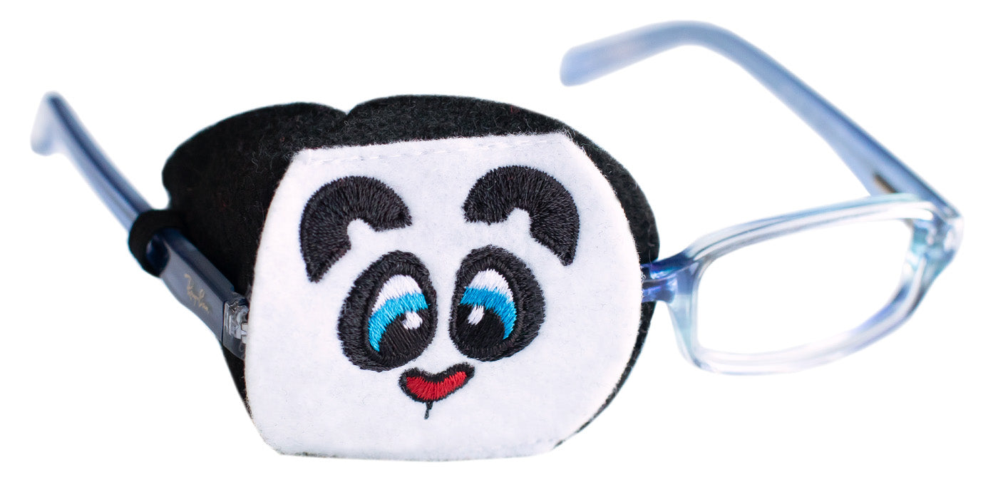 Child Eyeglass Patch - Panda