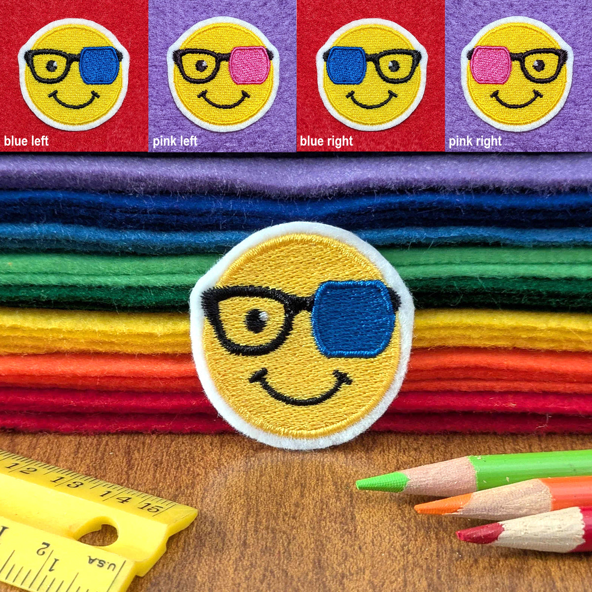 Felt Iron-On Patches