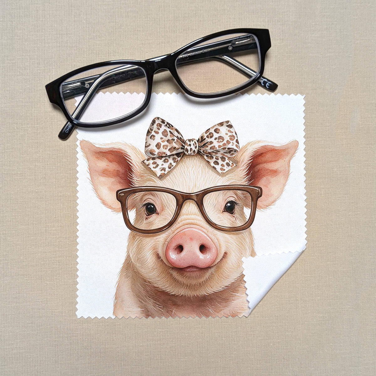 Lens Cloth — Animals Wearing Eyeglasses