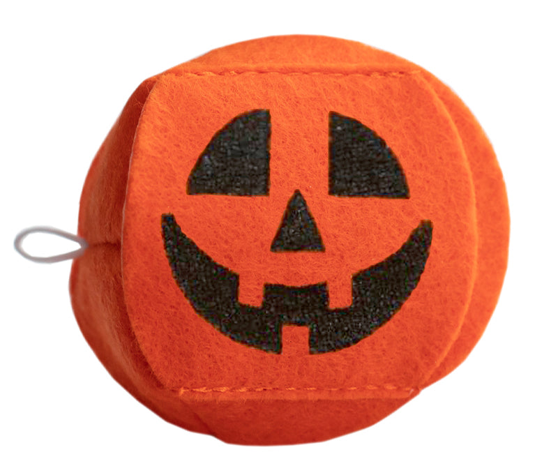 Child Eyeglass Patch - Pumpkin Face