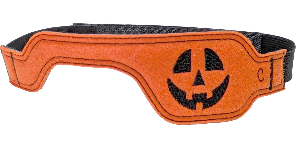 Poggle Eye Patch - Pumpkin Face (3 sizes)