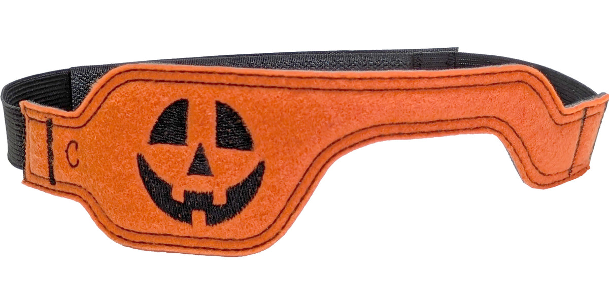Poggle Eye Patch - Pumpkin Face (3 sizes)