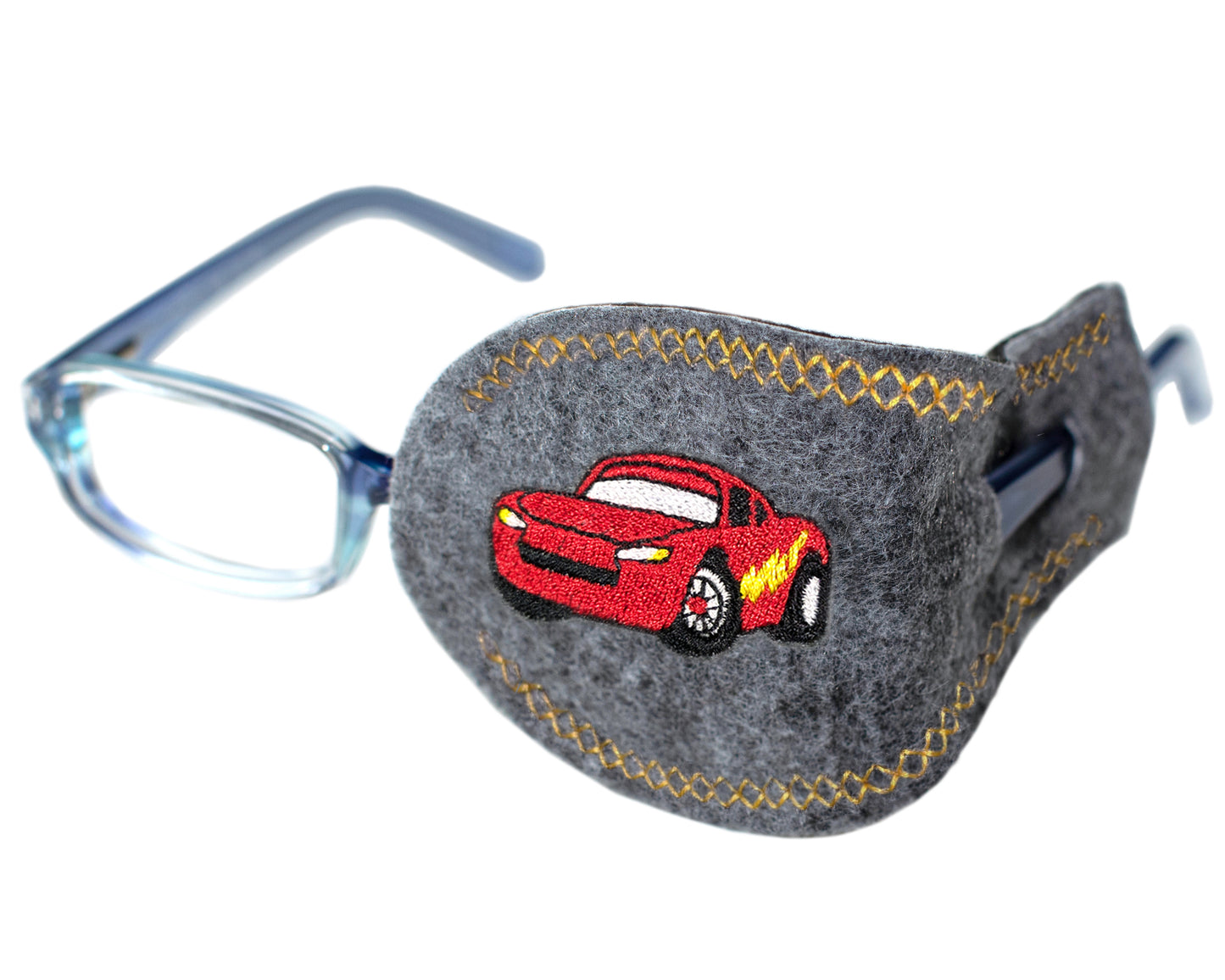 Child Pocket Patch - Race Car