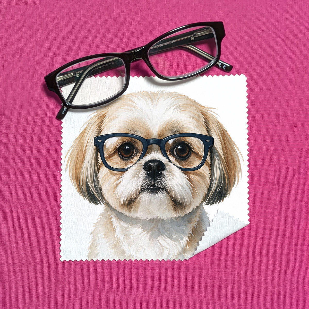 Lens Cloth — Dogs Wearing Eyeglasses