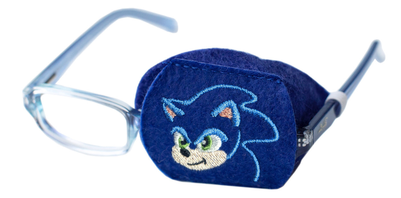 Child Eyeglass Patch - Hedgehog