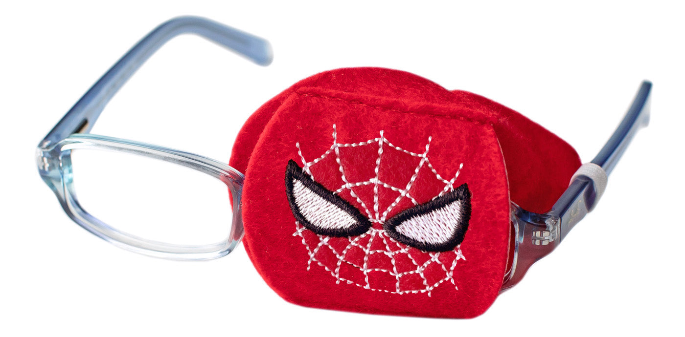 Child Eyeglass Patch - Spider