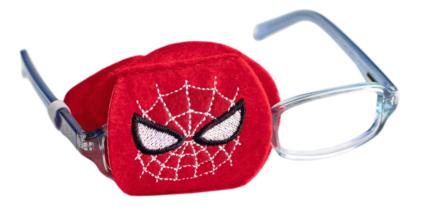 Child Eyeglass Patch - Spider