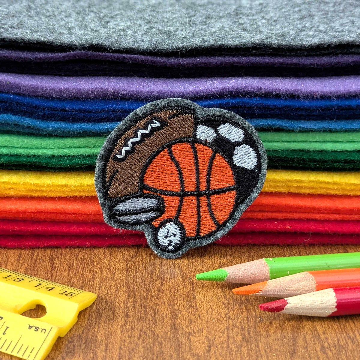 Felt Iron-On Patches