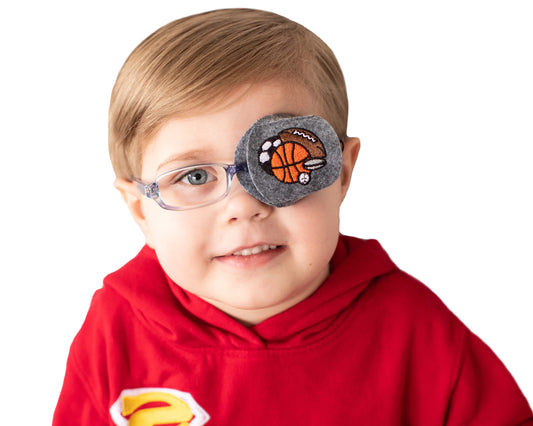 Child Eyeglass Patch - Sports