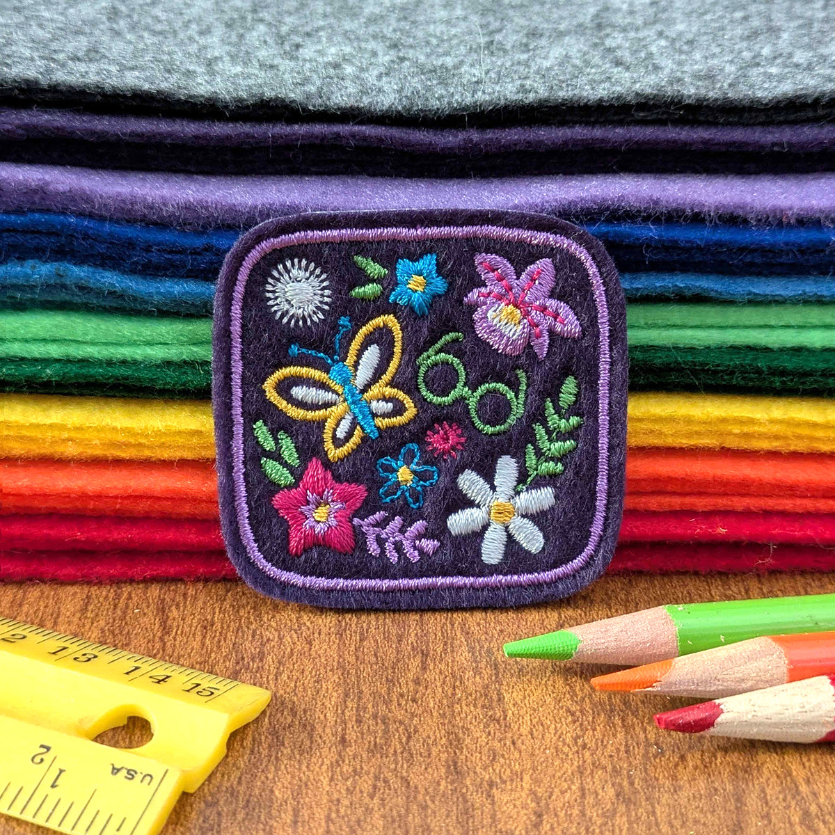 Felt Iron-On Patches