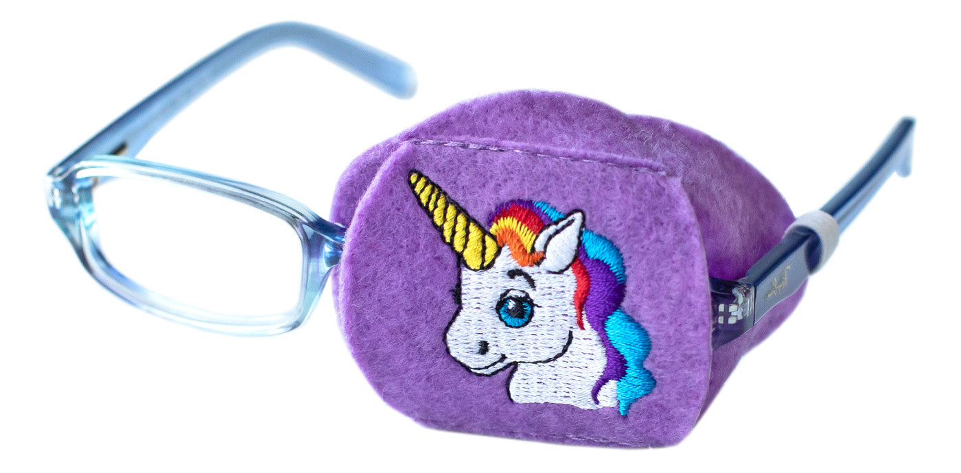 Child Eyeglass Patch - Unicorn