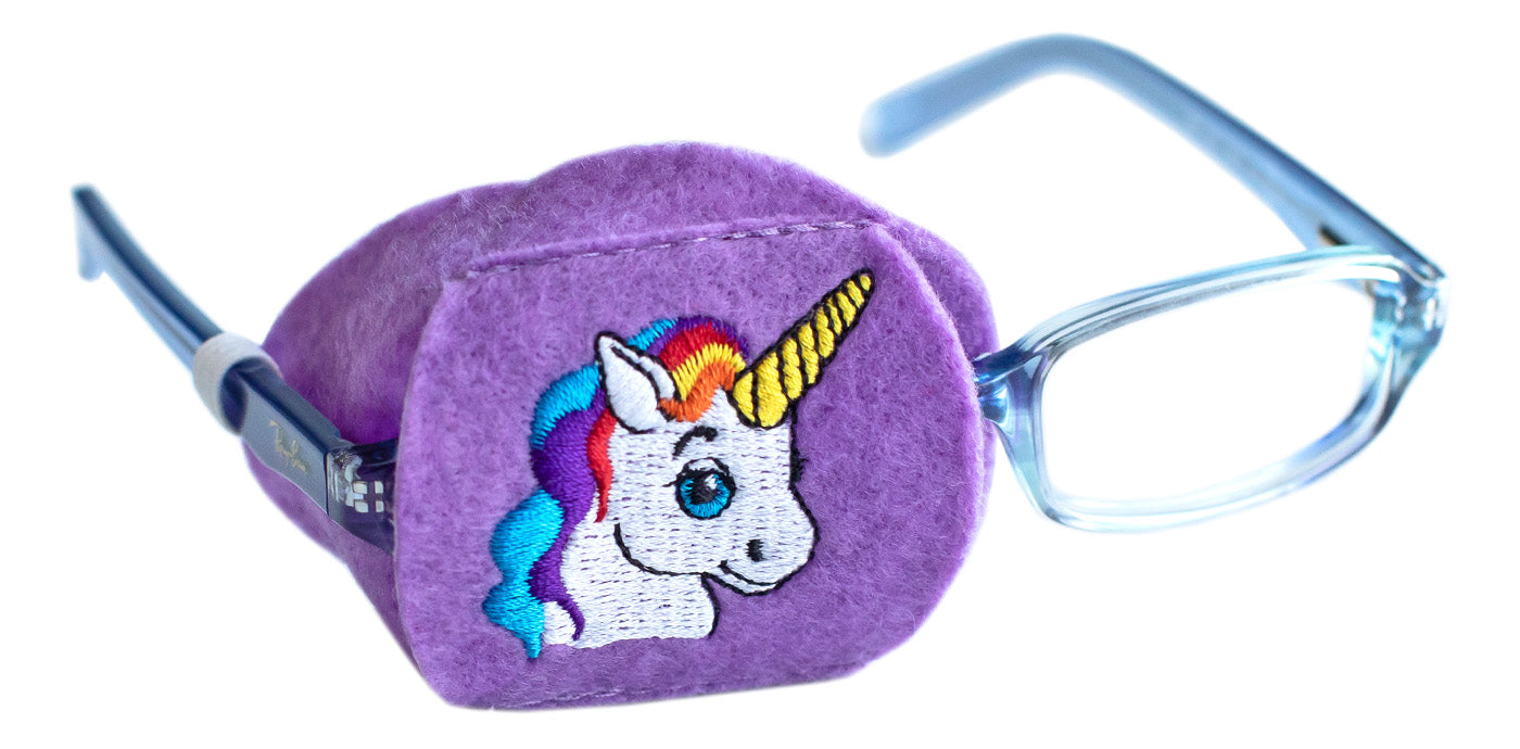 Child Eyeglass Patch - Unicorn