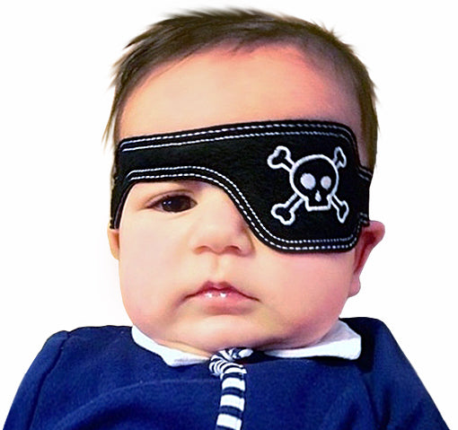 Baby Poggle Eye Patch - Skull