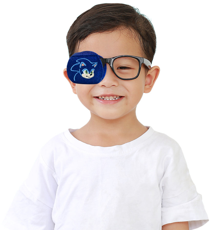 Child Eyeglass Patch - Hedgehog