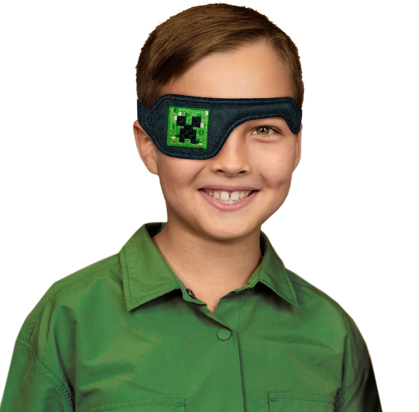 Child Poggle Eye Patch - Block Head