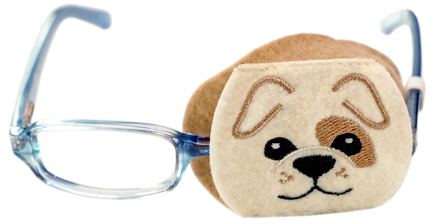 Child Eyeglass Patch - Puppy