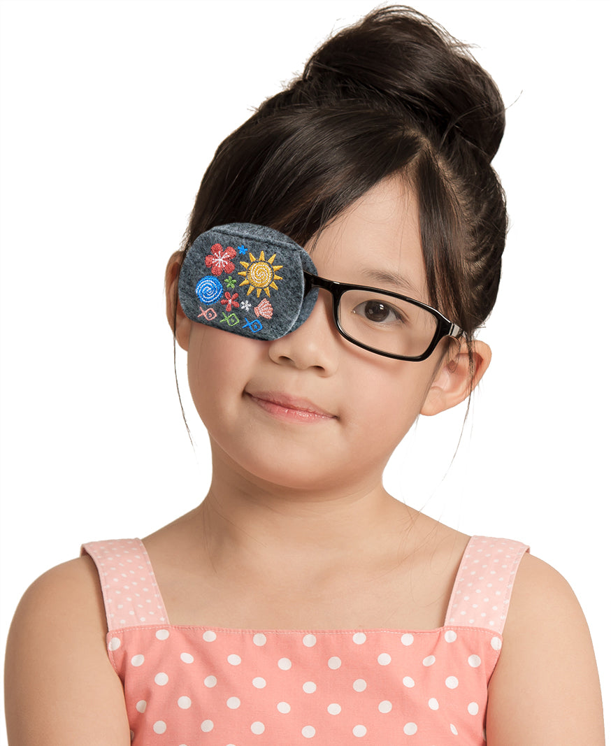 Child Eyeglass Patch - Summertime